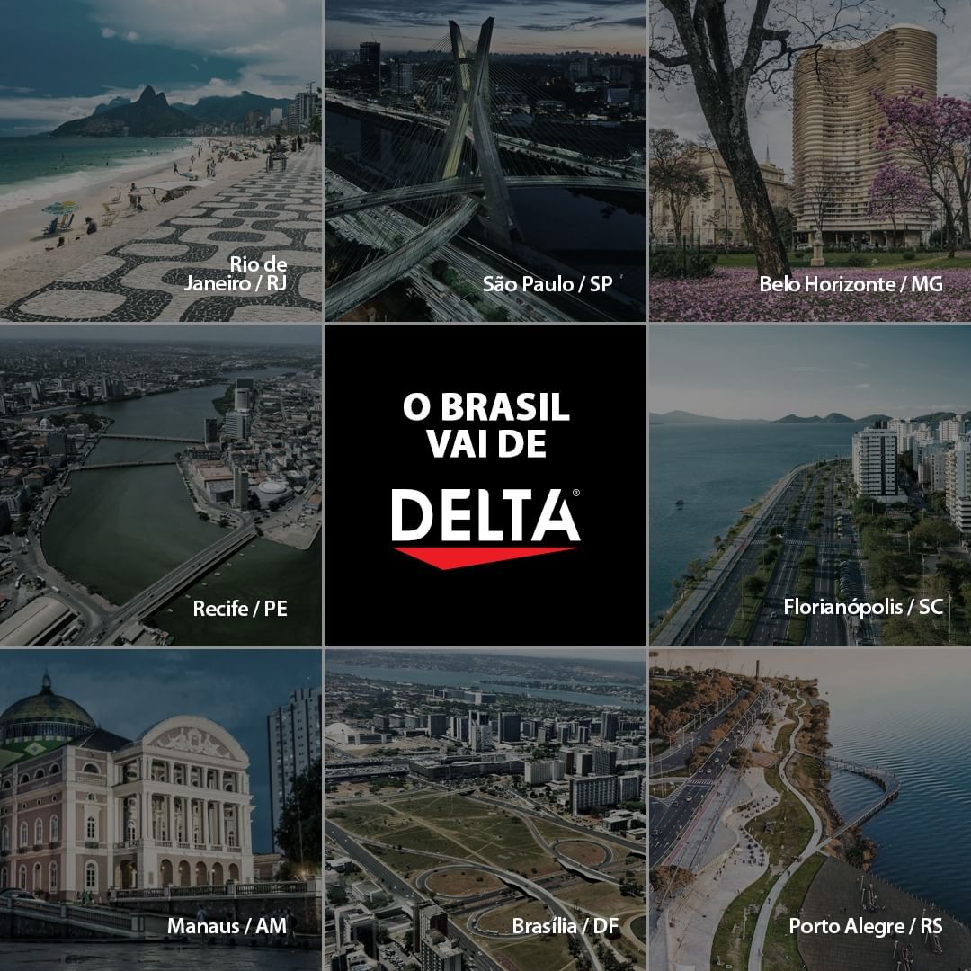 Há mais de 30 anos a Delta oferece os melhores produtos para quem