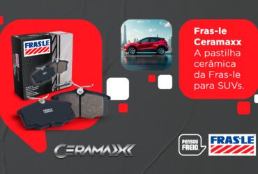 Portfólio Fras-le Ceramaxx: pastilhas de freio versáteis para SUVs de 15 marcas
