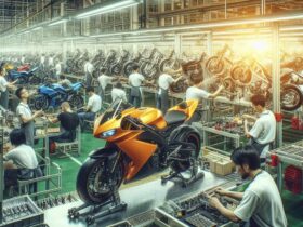 Produção de motocicletas alcança recorde mensal em agosto