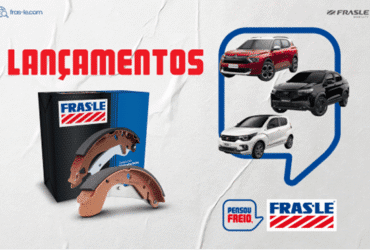 Fras amplia sua linha de sapatas de freio para veículos Fiat e Citroën.