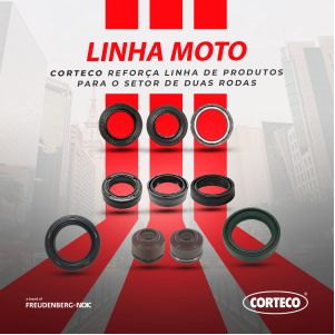 Corteco expande linha de produtos para o setor de motocicletas.