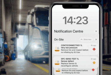 Continental lança app para monitoramento instantâneo dos pneus pelo usuário