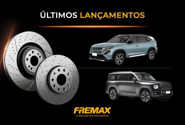 Fremax expande linha de discos de freio para sedãs, SUVs e picapes no Brasil