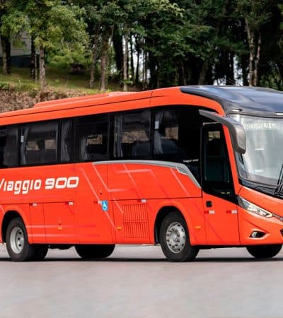 Marcopolo promove roadshow dos ônibus Viaggio G8 900 e 1050 com motor dianteiro