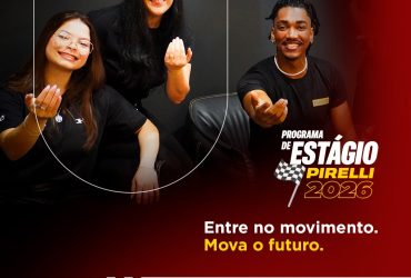Pirelli abre inscrições para Programa de Estágio