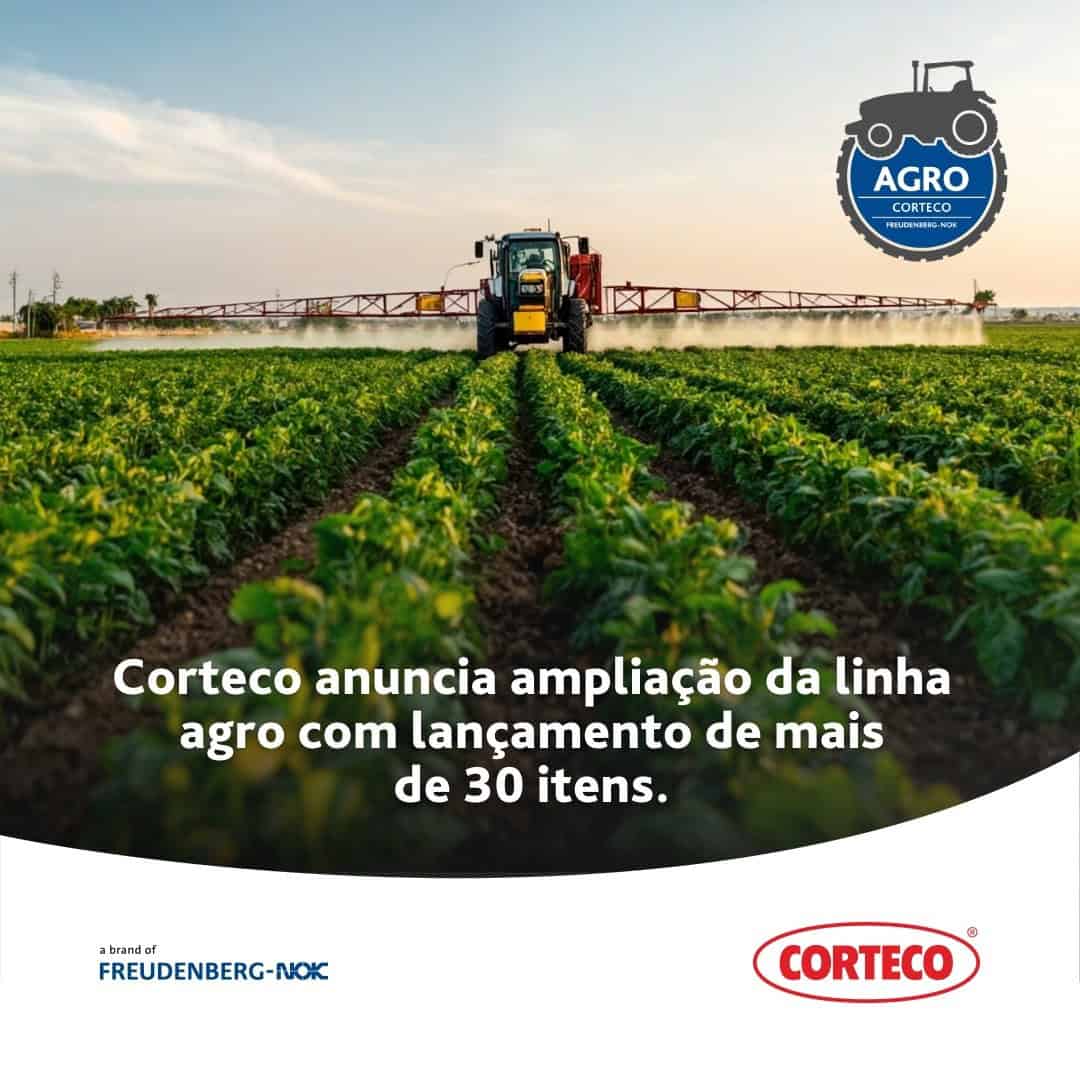 Corteco Expande Linha Agro e Lança Mais de 30 Novos Itens para o Setor Agrícola
