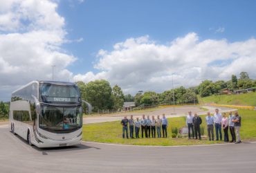 Marcopolo inaugura nova pista de testes em Caxias do Sul