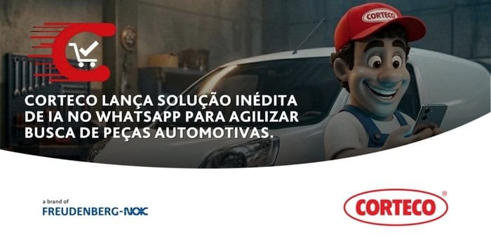 Corteco Lança Solução Inovadora de IA no WhatsApp para Agilizar a Busca por Peças Automotivas
