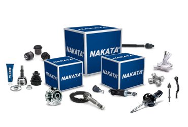 Nakata amplia portfólio para o mercado de reposição com 28 novos itens de transmissão, suspensão e direção