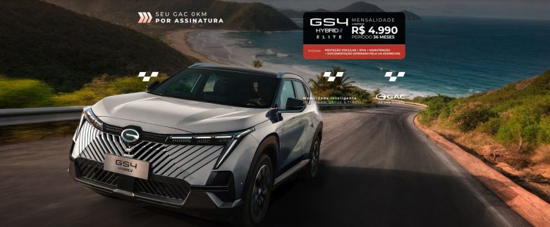 GAC apresenta programa de assinatura para o SUV GS4
