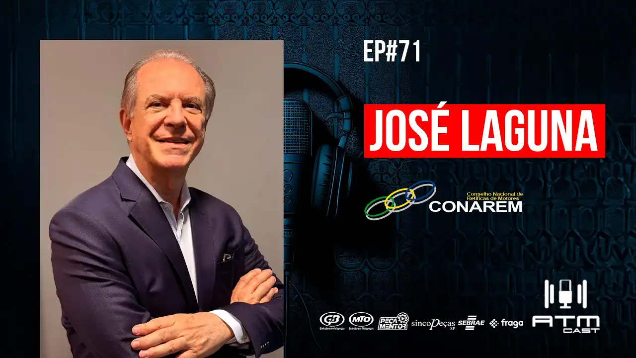 ATMCAST ep#71 | José Arnaldo Laguna 🏆📕 | Presidente do CONAREM