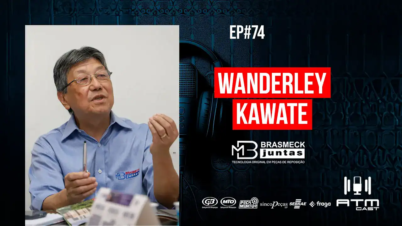 ATMCAST ep#74 | Wanderley Masatuki Kawate 🚘🖇️ |  BRASMECK JUNTAS!