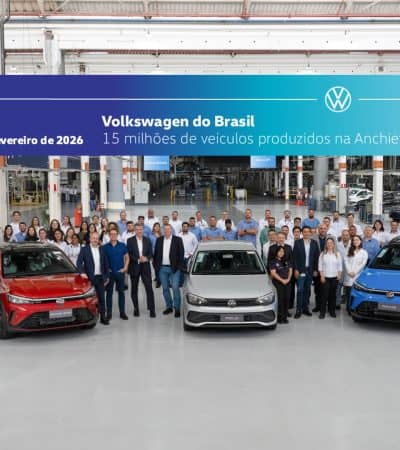 Fábrica Anchieta da Volkswagen celebra 15 milhões de carros produzidos