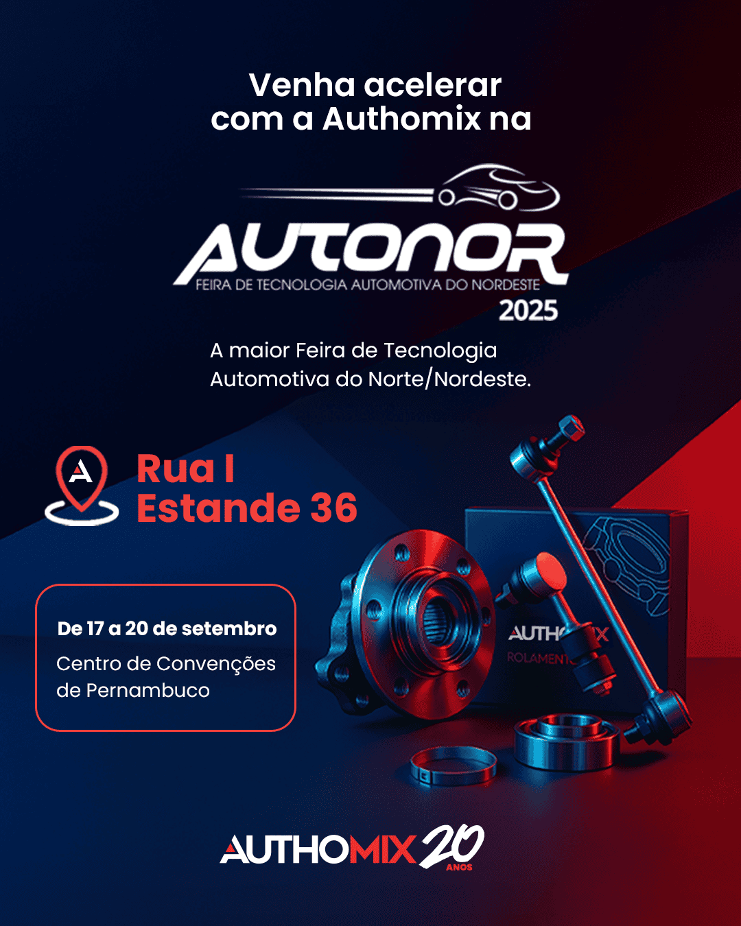 Authomix celebra 20 anos de liderança e apresenta inovações na Autonor 2025