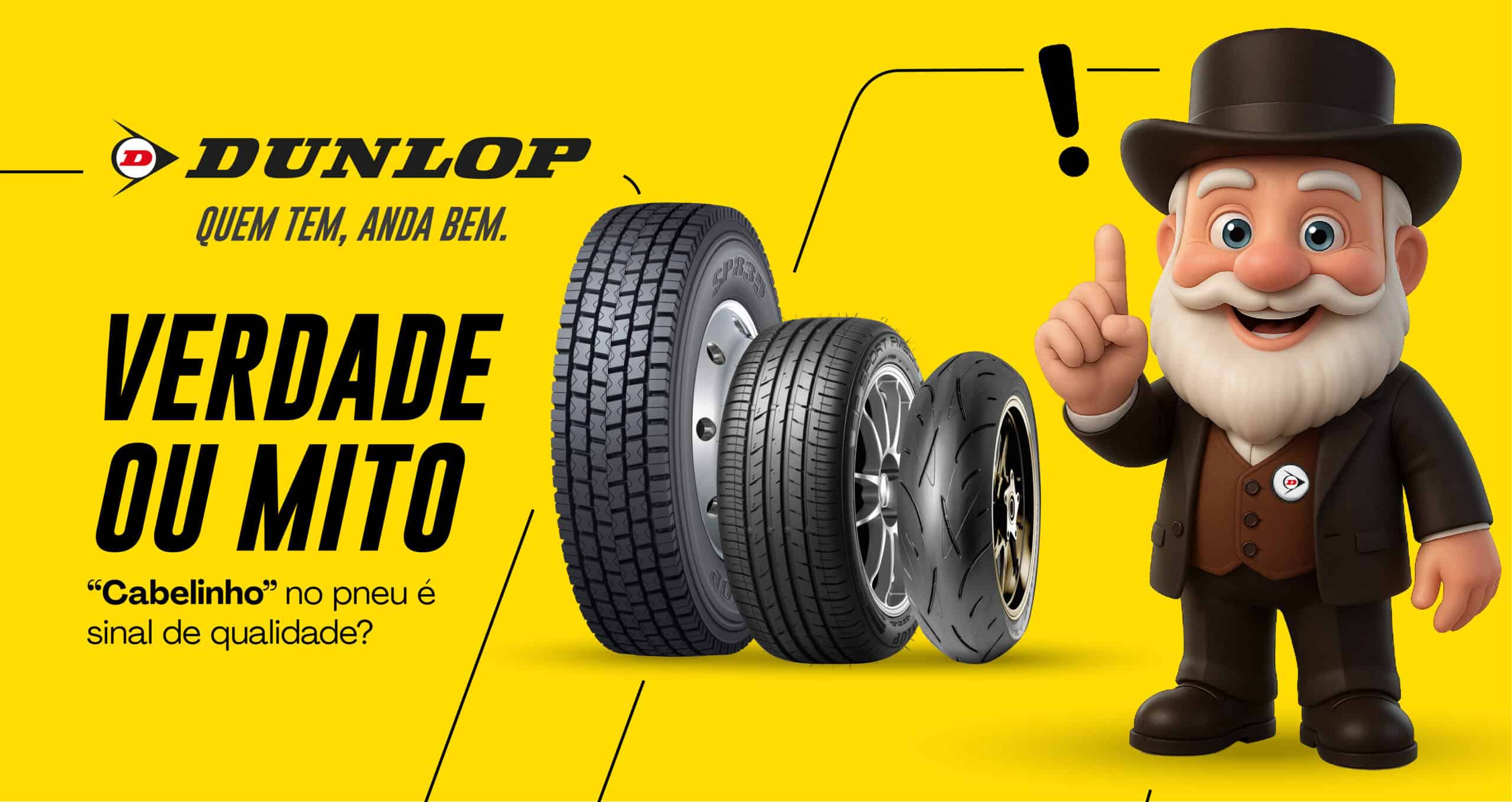 “Cabelinho” no pneu: sinal de qualidade ou mito?