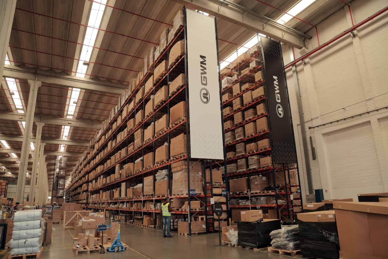 GWM atinge 98% de disponibilidade de peças no Brasil e amplia operação logística em Cajamar