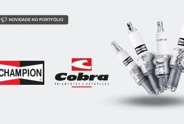 Cobra Distribuidora anuncia parceria com a Champion e amplia portfólio de velas de ignição