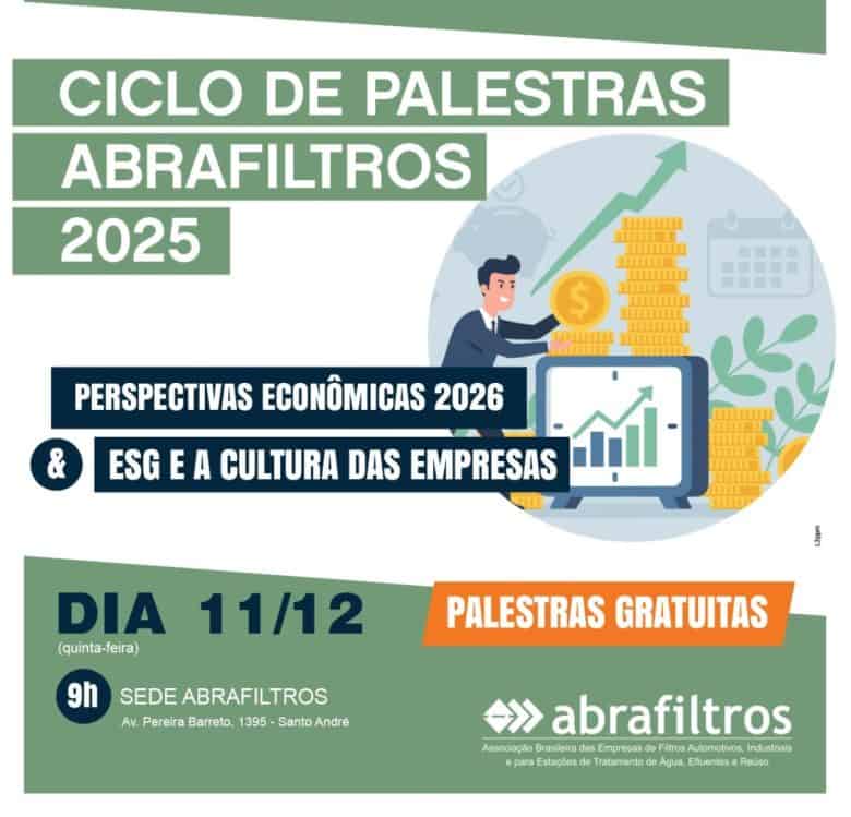Abrafiltros encerra o ano com palestras e posse da nova diretoria: principais destaques e perspectivas