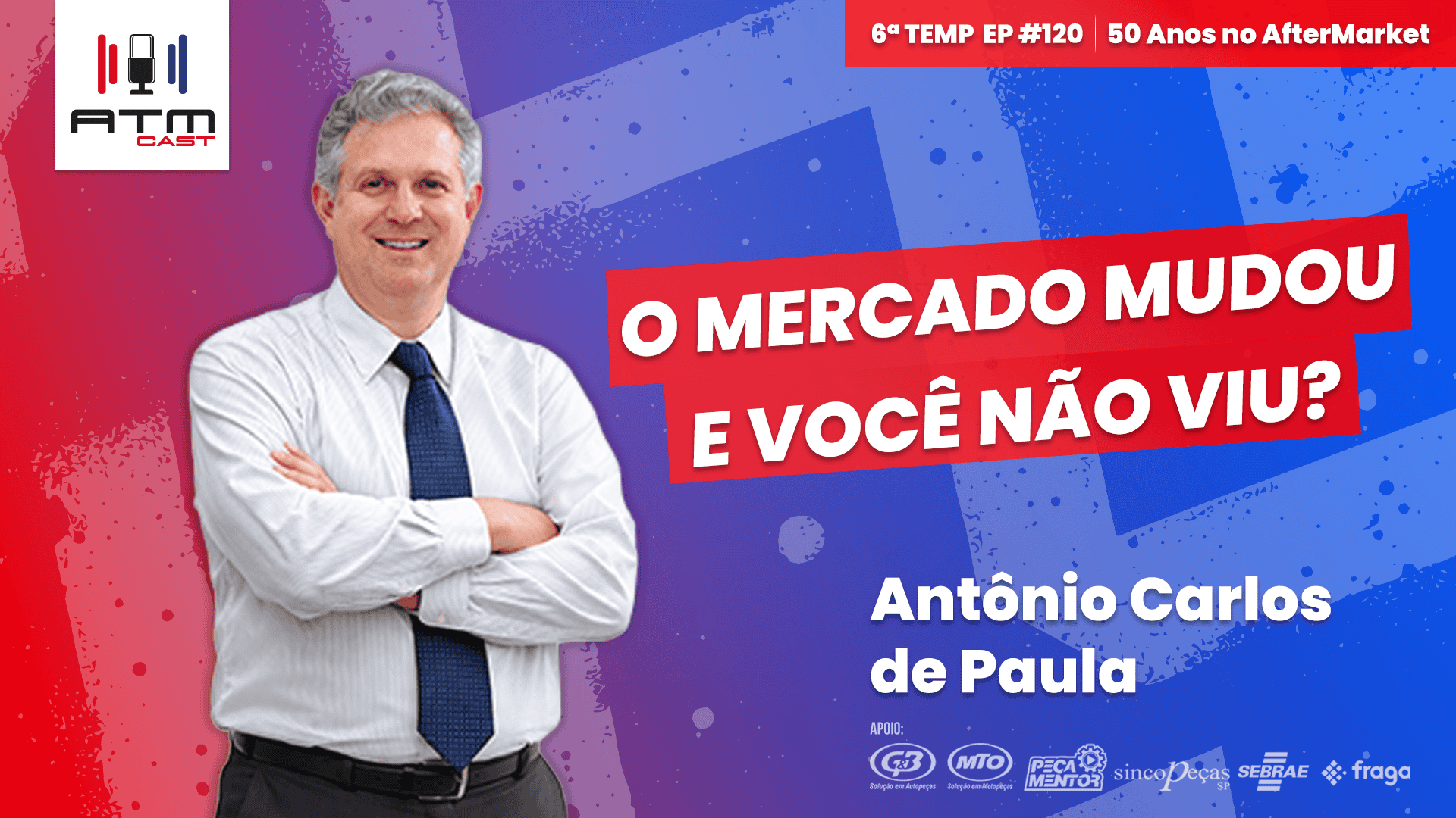 ATMCAST ep#120 | Antônio Carlos de Paula 🚗📊 | O Aftermarket Mudou (E Muitos Não Perceberam)