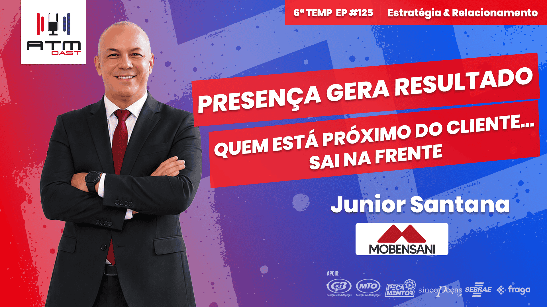 🎙️ ATMCAST EP#125 | Junior Santana 🚗⚙️ | Relacionamento, Expansão e o Mercado Real do Aftermarket