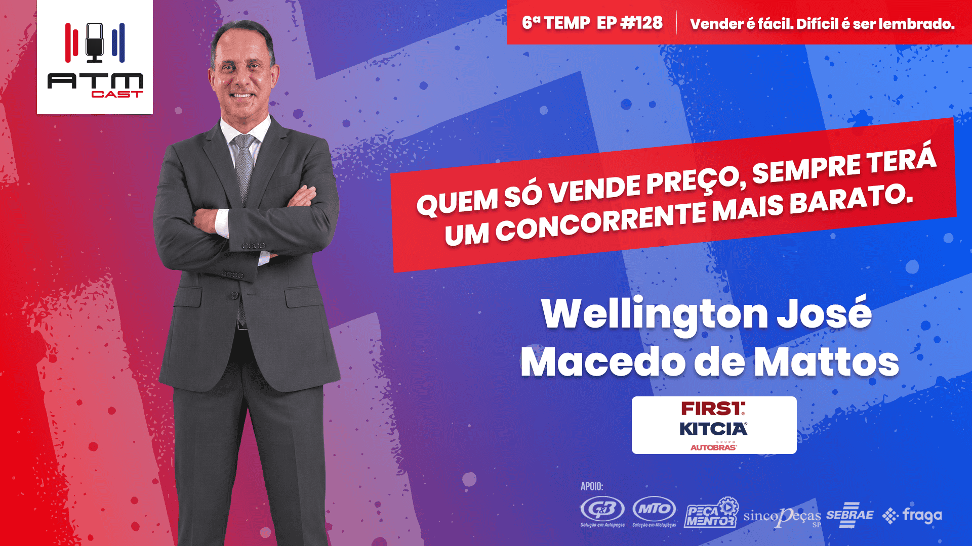 🎙️ ATMCAST EP#128 | Wellington Mattos | Por que algumas marcas crescem e outras desaparecem? 🚗🔥
