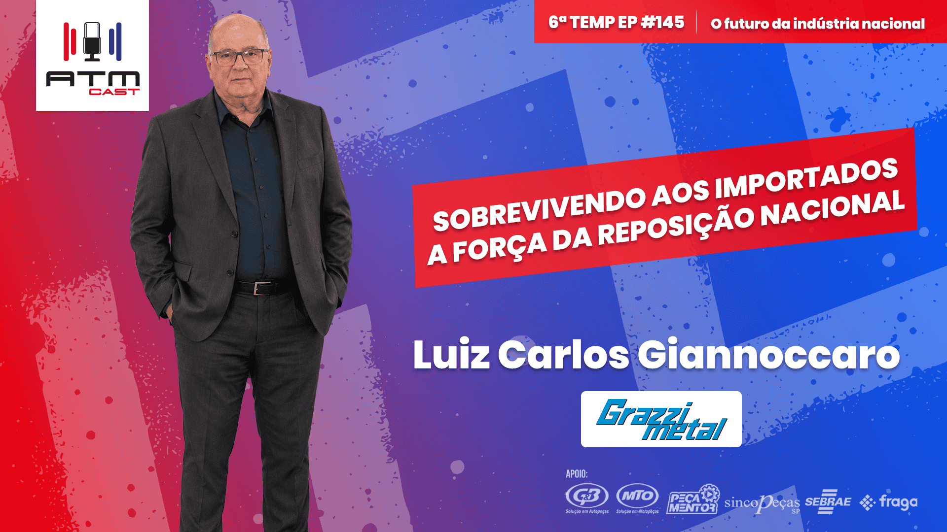 Como a Industria Nacional Sobrevive a Invasao Chinesa de Autopecas: Luiz Giannoccaro | ATMCAST #145