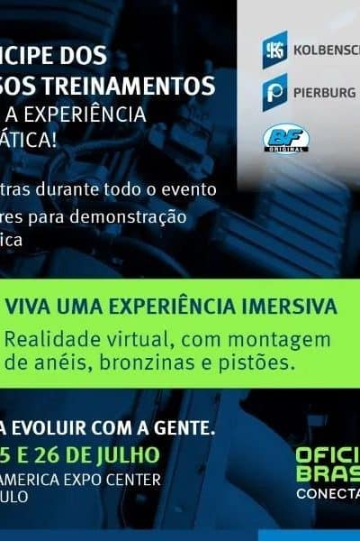 KS e Pierburg levam mais de 40 palestras técnicas exclusivas ao Conecta 2026