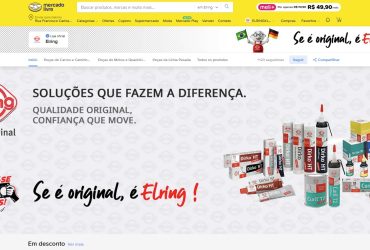Elring lança loja oficial no Mercado Livre e amplia presença digital no mercado de reposição