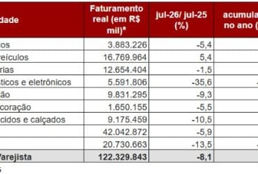 Varejo paulista de autopeças registra queda de 7,4% no faturamento em 2024