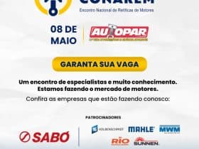 CONAREM promove Summit gratuito durante a AUTOPAR 2026 para atualização técnica e estratégica dos profissionais de retíficas de motores