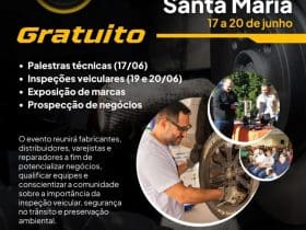 Pit Stop Automotivo chega a Santa Maria com palestras técnicas e inspeções veiculares gratuitas