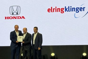 ElringKlinger é reconhecida pela Honda Automóveis do Brasil pela excelência no fornecimento OEM