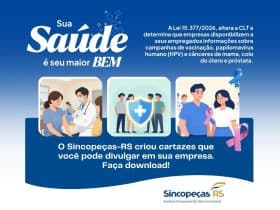 Sincopeças-RS cria a série Sua Saúde é seu maior bem a fim de incentivar engajamento