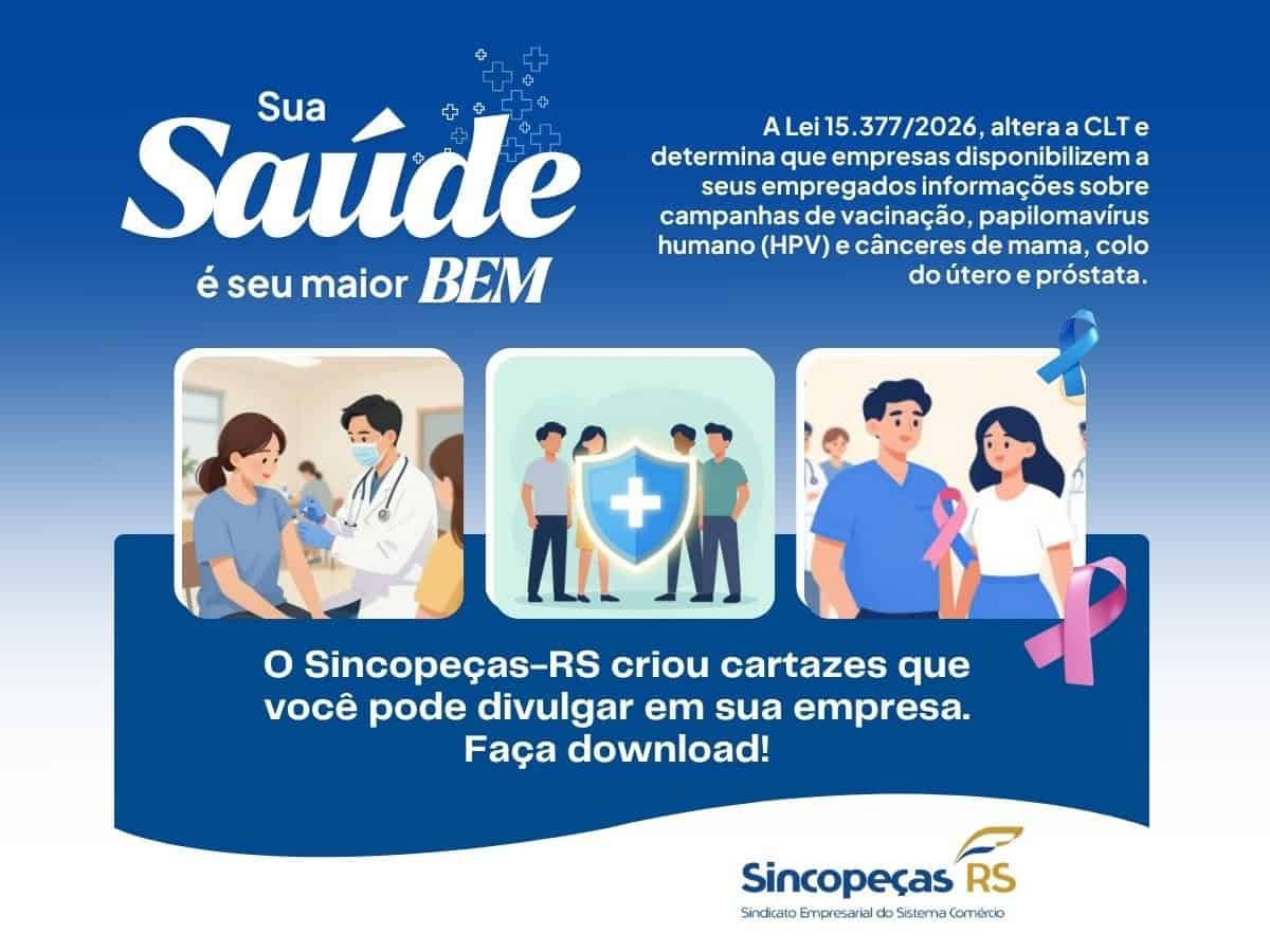 Sincopeças-RS cria a série Sua Saúde é seu maior bem a fim de incentivar engajamento