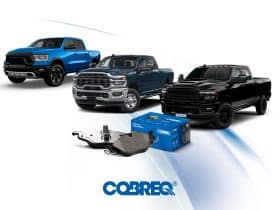 Cobreq lança pastilhas de freio para picapes RAM 1500, 2500 e 3500