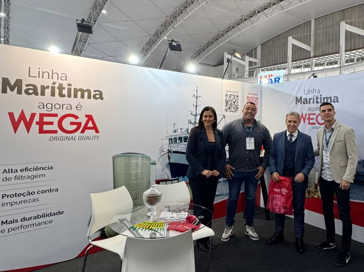 WEGA Motors estreia na ExpoMar 2026 e amplia atuação no segmento marítimo​
