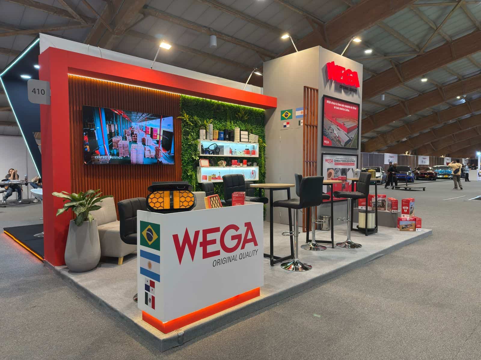 Wega expande presença na América Latina com participação na EXPOPARTS e encerra semestre de crescimento estratégico.
