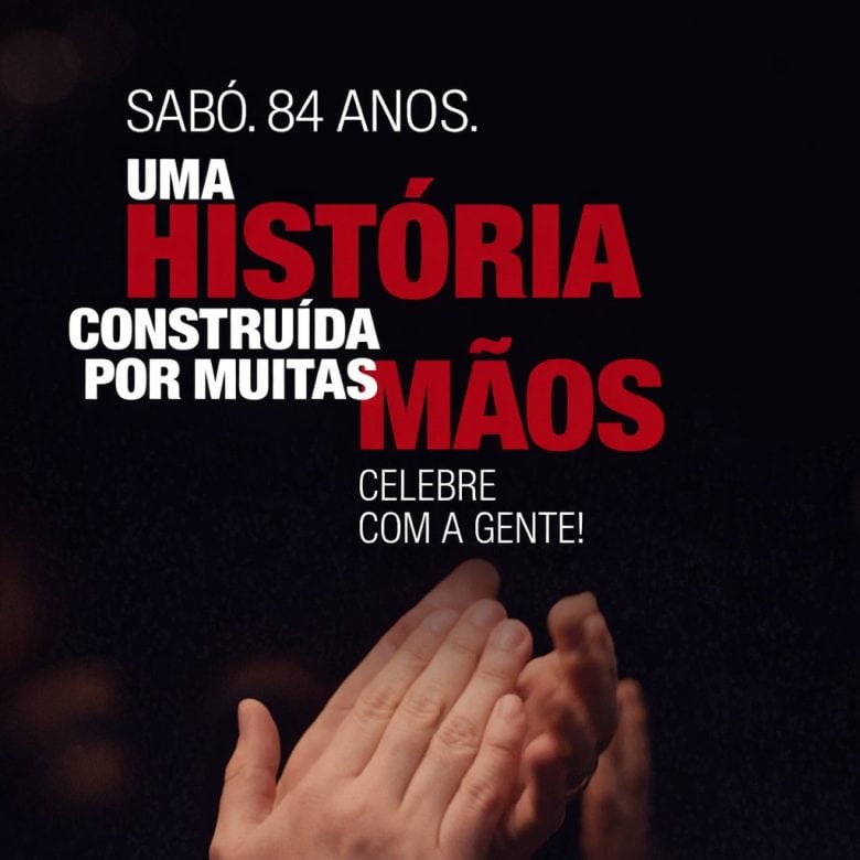 SABÓ celebra 84 anos com foco em inovação, tecnologia e valorização de pessoas