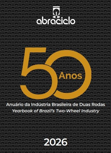 Abraciclo lança anuário da indústria de duas rodas 2026 e celebra 50 anos com edição especial