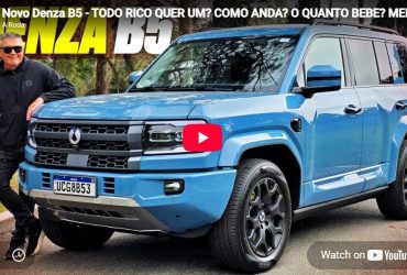Novo Denza B5 – TODO RICO QUER UM? COMO ANDA? O QUANTO BEBE? MELHOR QUE BMW, LAND ROVER E MERCEDES?