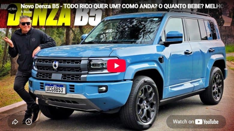 Novo Denza B5 – TODO RICO QUER UM? COMO ANDA? O QUANTO BEBE? MELHOR QUE BMW, LAND ROVER E MERCEDES?