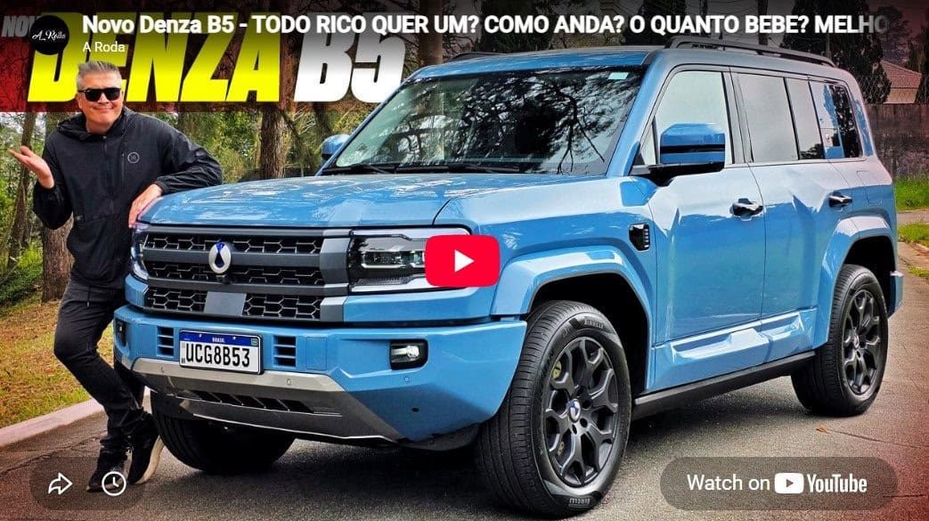 Novo Denza B5 – TODO RICO QUER UM? COMO ANDA? O QUANTO BEBE? MELHOR QUE BMW, LAND ROVER E MERCEDES?