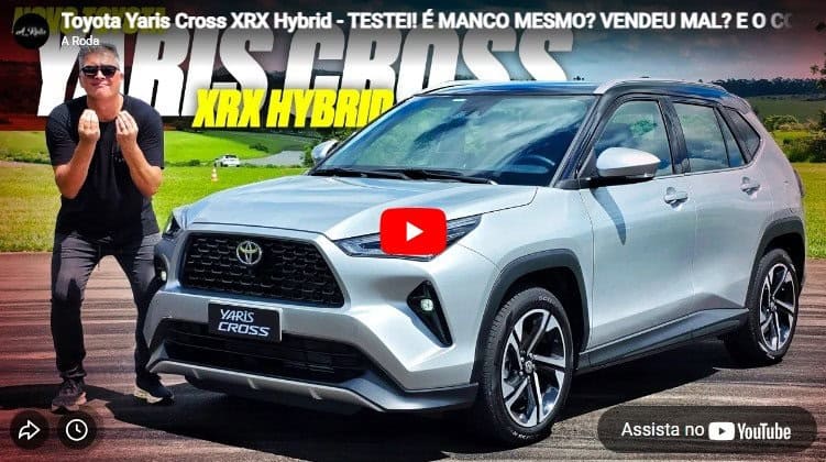 Toyota Yaris Cross XRX Hybrid – TESTEI! É MANCO MESMO? VENDEU MAL? E O CONSUMO? QUAL MELHOR VERSÃO?