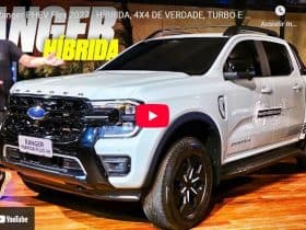 Ford Ranger PHEV Flex 2027 – HÍBRIDA, 4X4 DE VERDADE, TURBO E COM MAIS DE 350 cv! SAIBA TUDO AGORA!