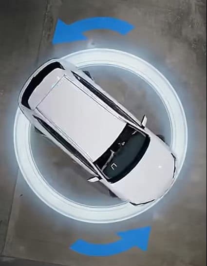 Geely atualiza EX5 com manobras revolucionárias: giro no próprio eixo e movimento lateral