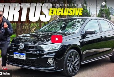 VW Virtus Exclusive – VALE OS R$ 170.000? MELHOR QUE TOYOTA COROLLA XEI E NISSAN SENTRA? SAIBA TUDO!