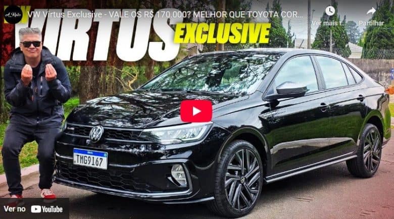 VW Virtus Exclusive – VALE OS R$ 170.000? MELHOR QUE TOYOTA COROLLA XEI E NISSAN SENTRA? SAIBA TUDO!