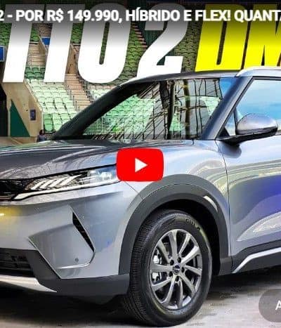 Novo BYD Atto 2 – POR R$ 149.990, HÍBRIDO E FLEX! QUANTAS VERSÕES? TEM ADAS? MELHOR QUE O ELÉTRICO?