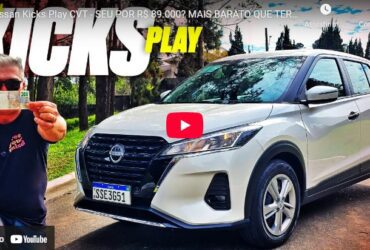 Nissan Kicks Play CVT por R$ 89.000: A Escolha Mais Econômica Frente a Tera e Pulse