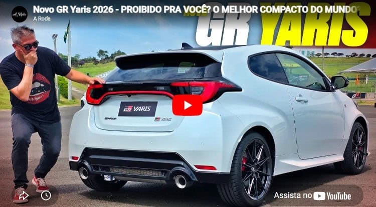 Novo GR Yaris 2026 – PROIBIDO PRA VOCÊ? O MELHOR COMPACTO DO MUNDO? ONDE COMPRAR? GR VIROU MARCA?